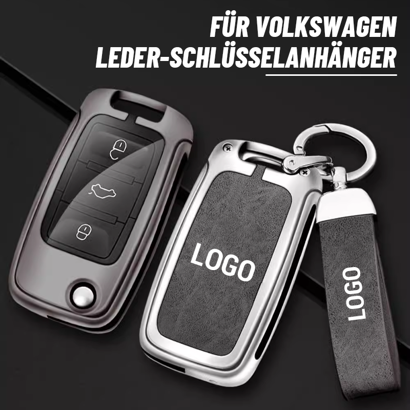 Für Volkswagen Leder-Schlüsselanhänger/Suitable for Volkswagen leather keychain