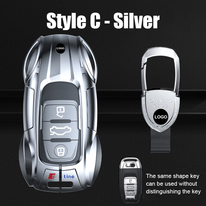 For Audi Car Zinc Alloy Key Protector