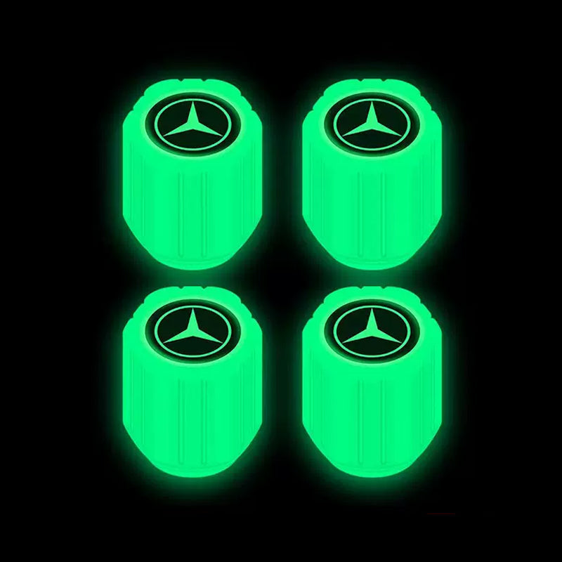 🔥HOT SALE 49% OFF🔥FLUORESCENT TIRE VALVE CAPS