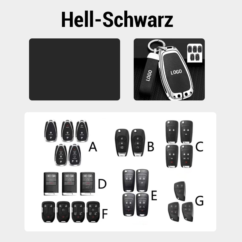 Für Chevrolet Leder-Schlüsselanhänger/Suitable for Chevrolet leather keychain