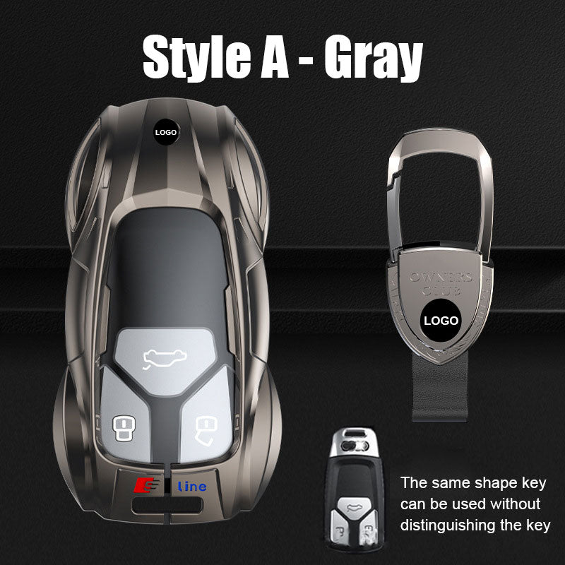 For Audi Car Zinc Alloy Key Protector