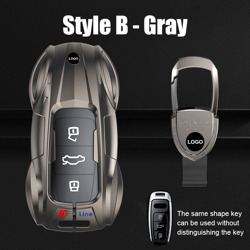 For Audi Car Zinc Alloy Key Protector