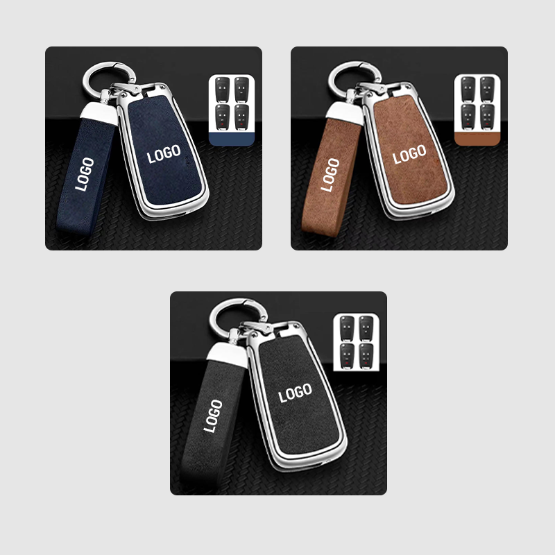 For Buick Leather Keychain