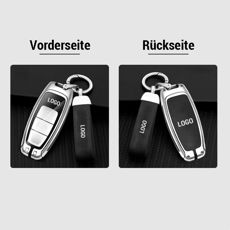 Für Citroen Leder-Schlüsselanhänger/Suitable for Citroen leather keychain