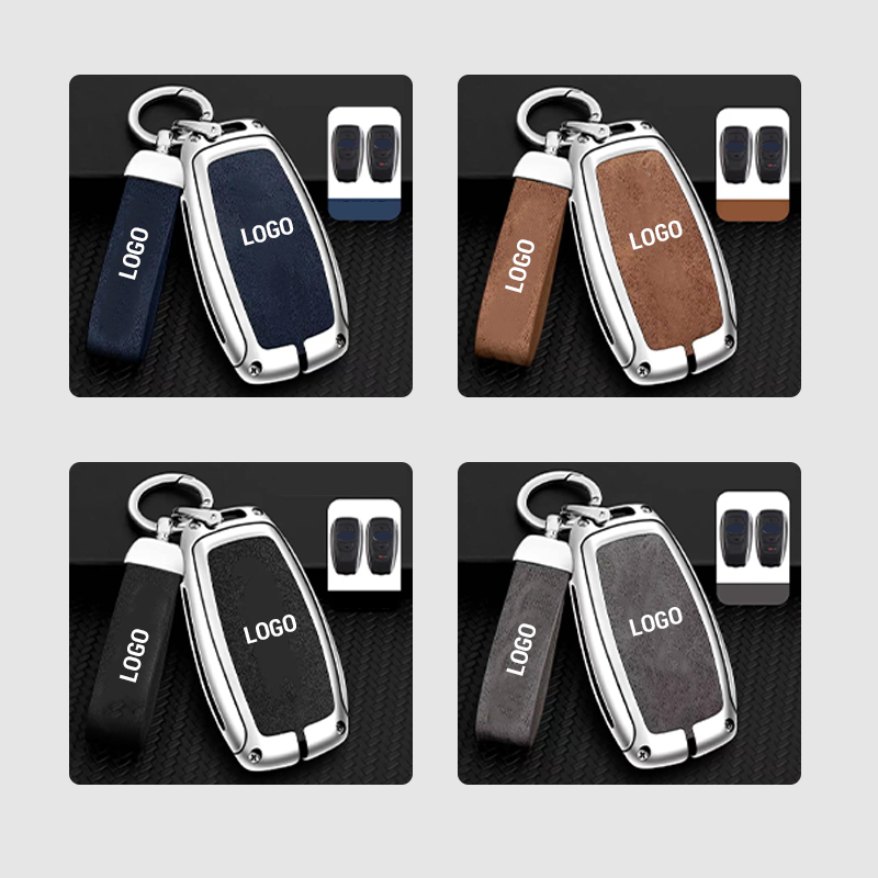 For Subaru Leather Keychain