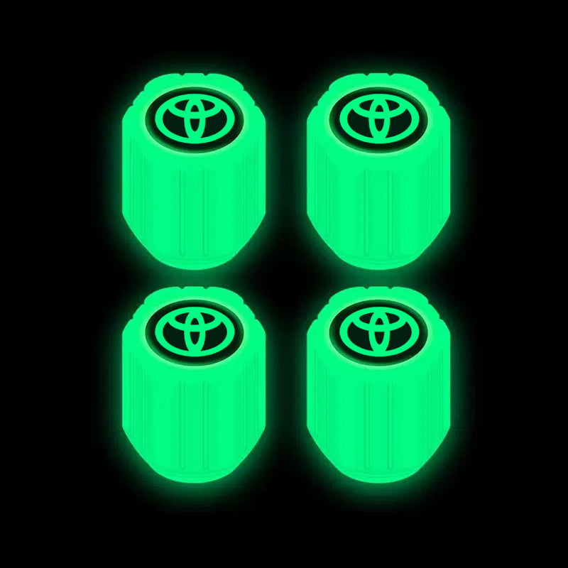 🔥HOT SALE 49% OFF🔥FLUORESCENT TIRE VALVE CAPS