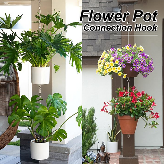 Flower Pot Connection Hook