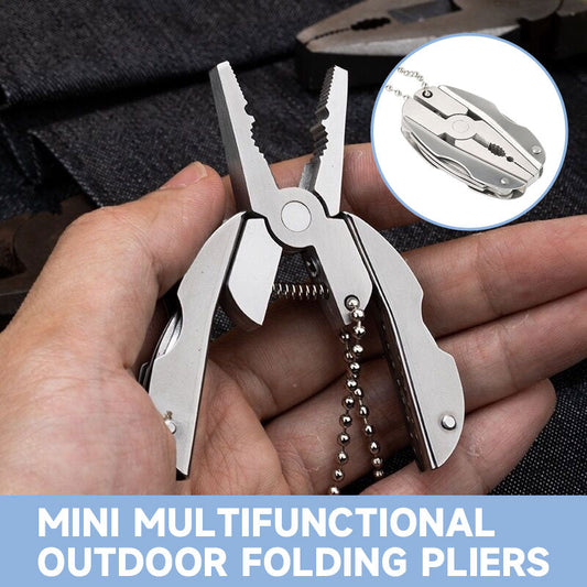 Mini Multifunctional Outdoor Folding Pliers