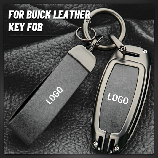 For Buick Leather Keychain