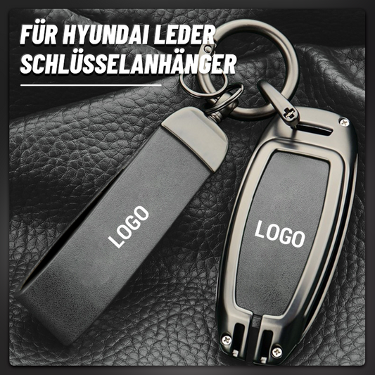 Für Hyundai Leder-Schlüsselanhänger/Suitable for Hyundai Leather Keychain