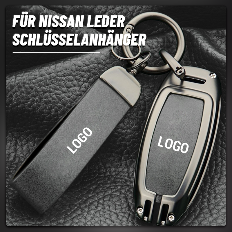 Für Nissan Leder-Schlüsselanhänger/Suitable for Nissan leather keychain