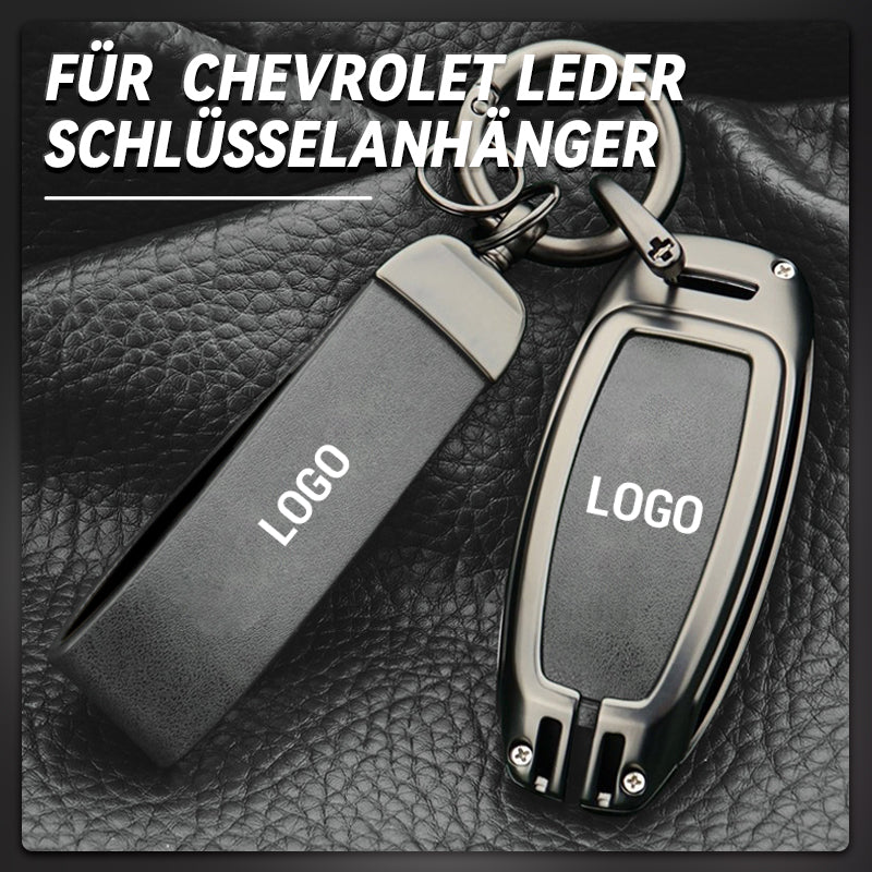 Für Chevrolet Leder-Schlüsselanhänger/Suitable for Chevrolet leather keychain