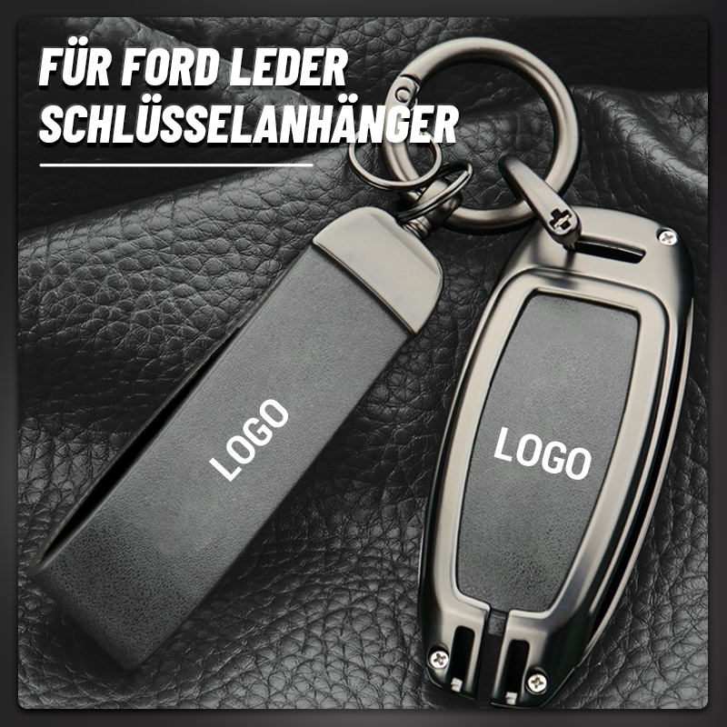 Für Ford Leder-Schlüsselanhänger/Suitable for Ford Leather Keychain