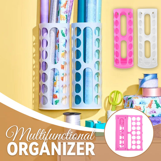 Multi-functional wall-mounted organizer