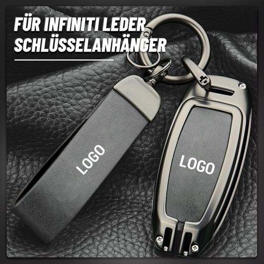 Für Infiniti Leder-Schlüsselanhänger/Suitable for Infiniti leather keychain