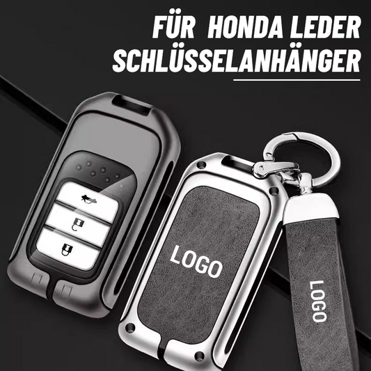 Für Honda Leder-Schlüsselanhänger/Suitable for Honda leather keychain