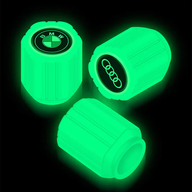 🔥HOT SALE 49% OFF🔥FLUORESCENT TIRE VALVE CAPS