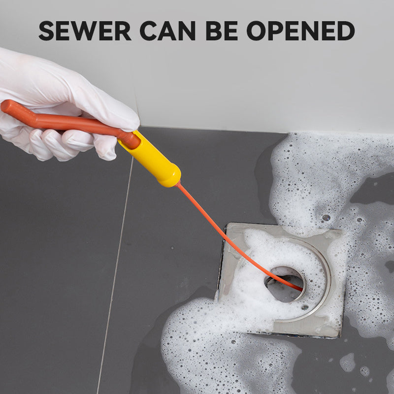 Hand-Operated Sewer Unblocker