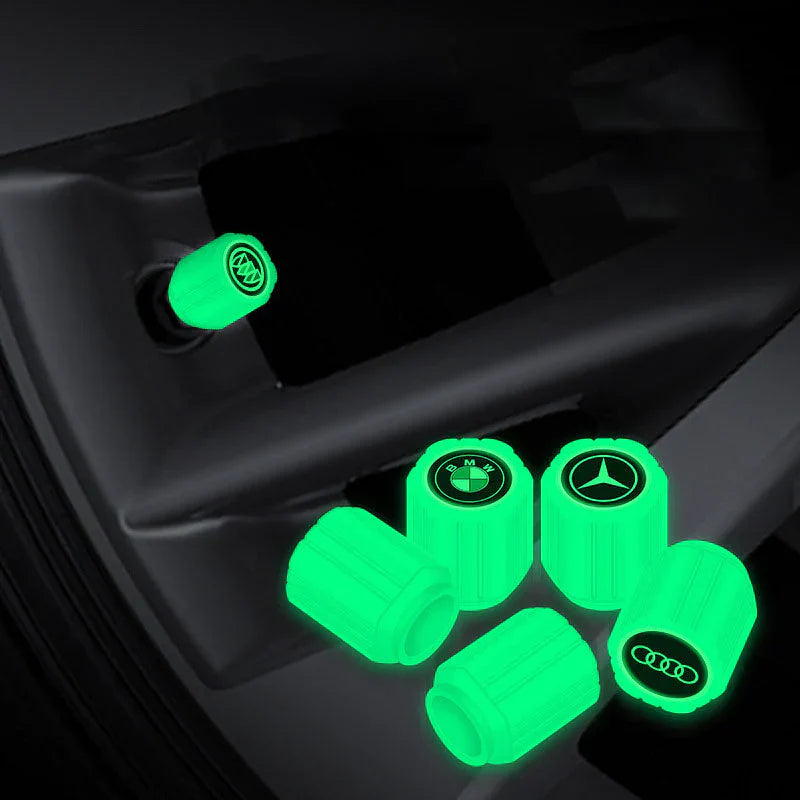 🔥HOT SALE 49% OFF🔥FLUORESCENT TIRE VALVE CAPS