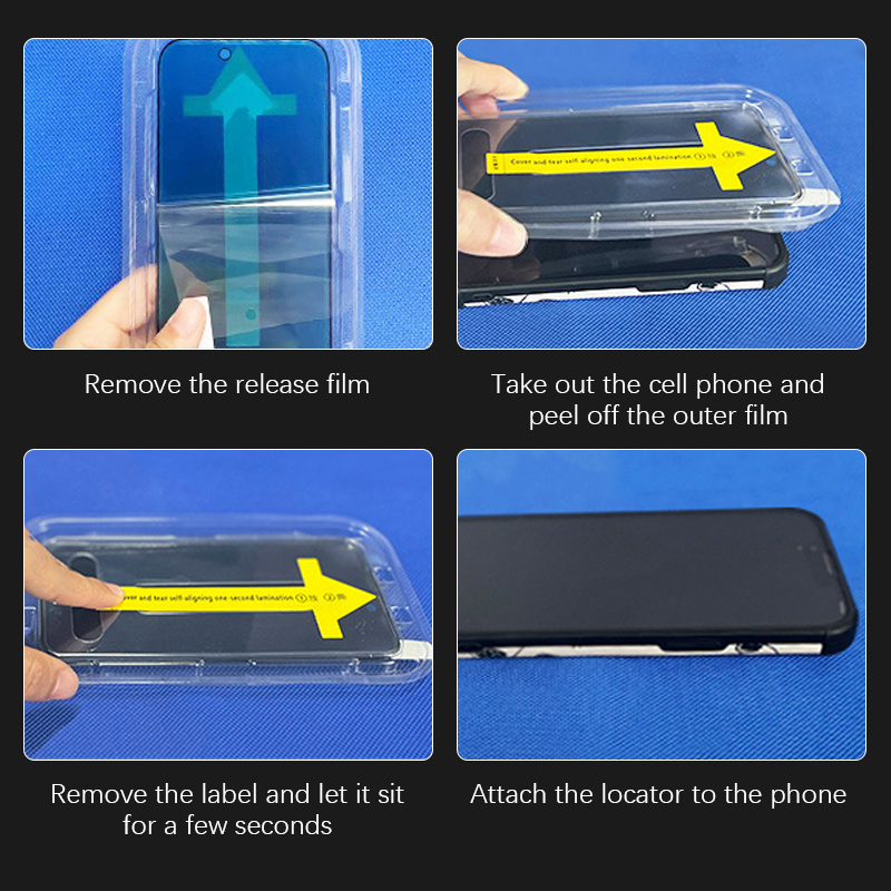 iPhone 🔥49% korting 📱Onzichtbare artefact-screenprotector - stofvrij zonder luchtbellen