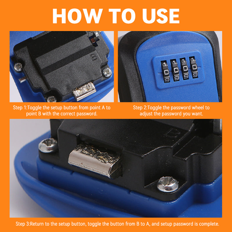 Multi-functional Password Storage Box