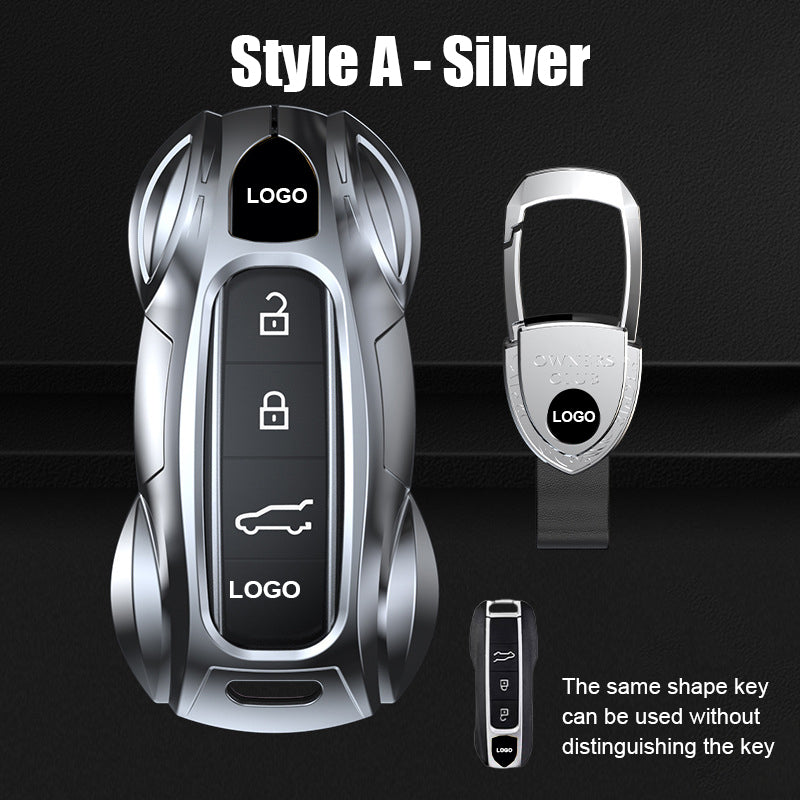 For Porsche Car Zinc Alloy Key Case