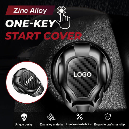 🔥HOT SALE🔥Zinc Alloy One-Key Start Cover😎