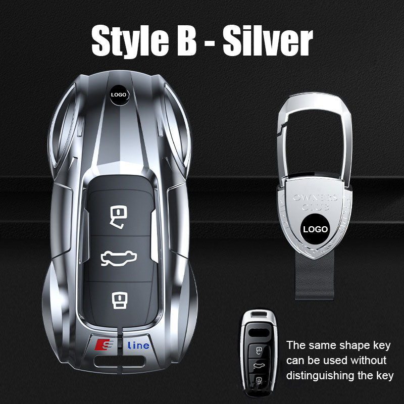 For Audi Car Zinc Alloy Key Protector