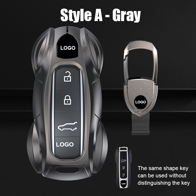 For Porsche Car Zinc Alloy Key Case