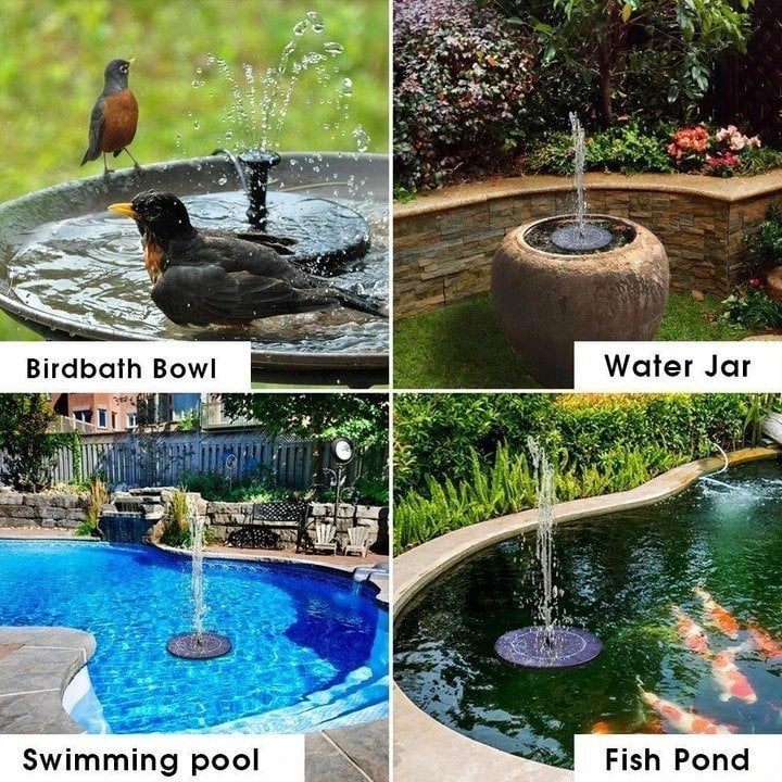 🔥Last Day 49% OFF🎉Solar-Powered Bird Fountain Kit🐦️